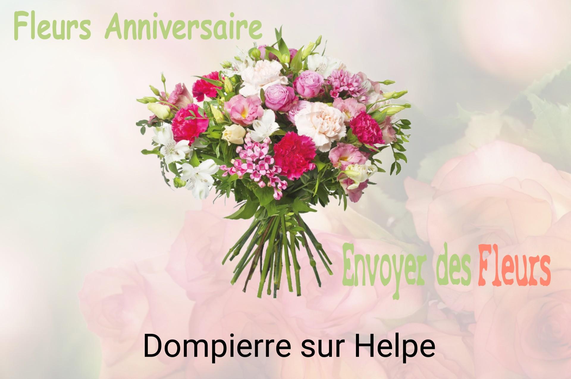 Bouquet de fleurs d’anniversaire livré à Dompierre-sur-Helpe