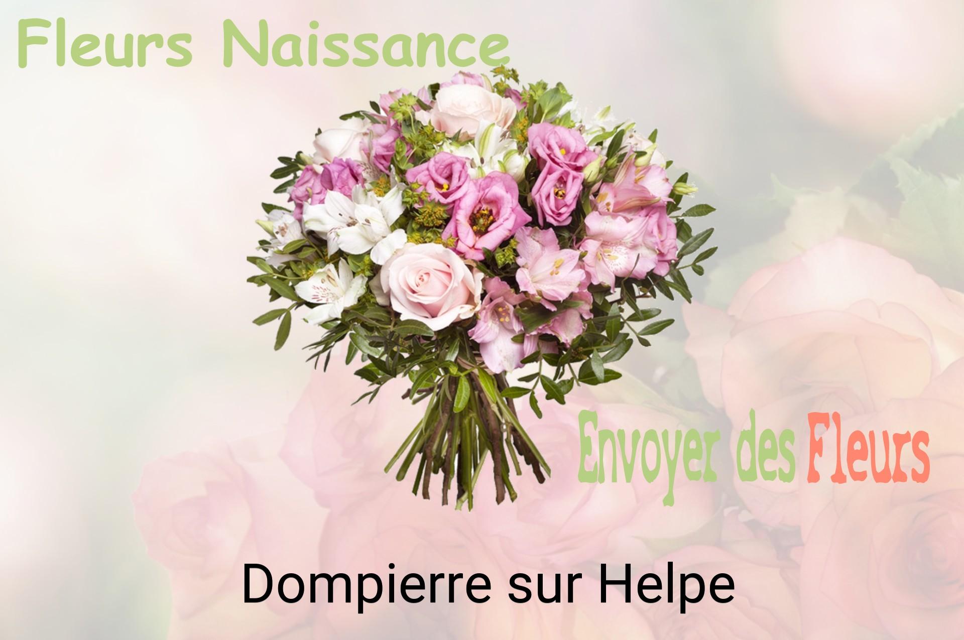 Bouquet de fleurs de naissance livré à Dompierre-sur-Helpe