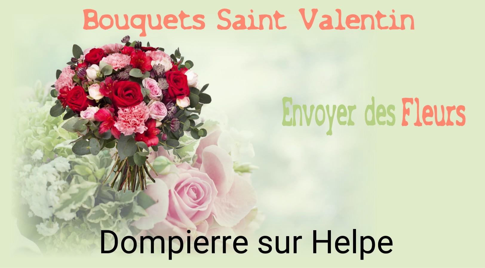 Roses de Saint-Valentin livrées à Dompierre-sur-Helpe